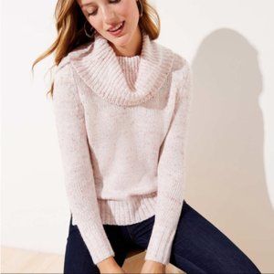 NWT LOFT Pink Turtleneck Sweater